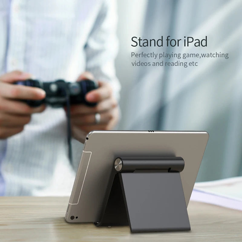 Phone Holder Stand Mobile Smartphone Support Tablet Stand for iPhone 15 14  Desk Cell Phone Holder Stand Portable Mobile Holder