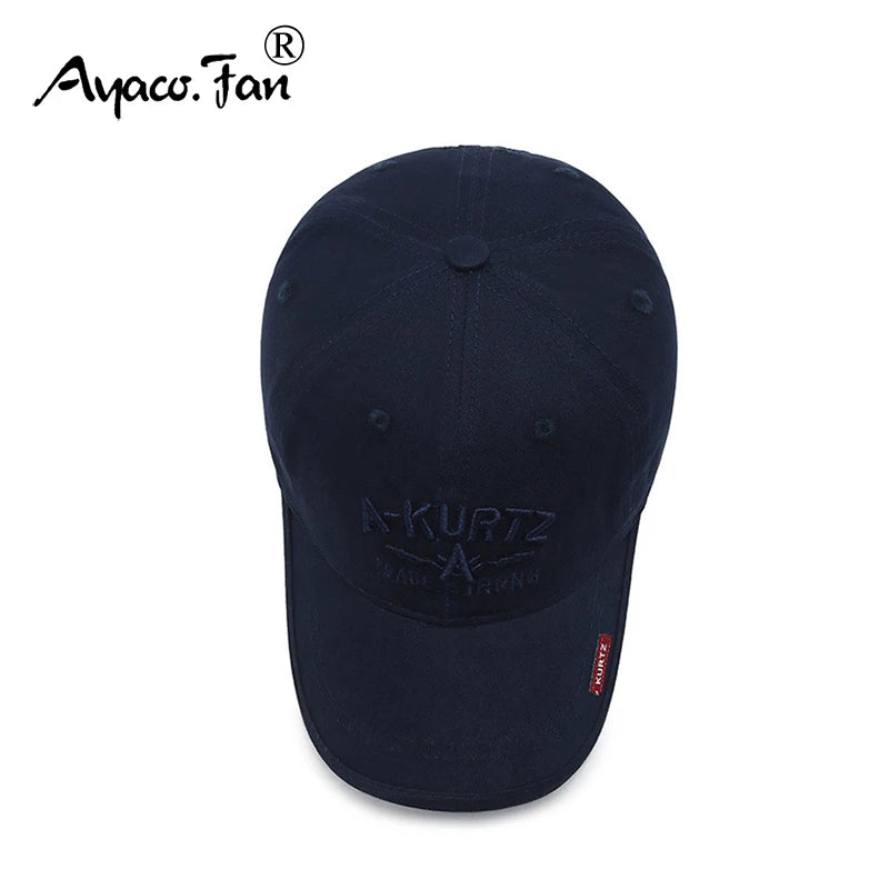 Baseball Cap New Spring Autumn Solid Sunhat Embroidered Men Women Unisex-Teens Cotton Snapback Caps Outdoor Hip Hop Summer Hat