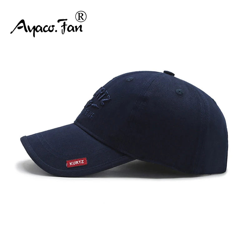 Baseball Cap New Spring Autumn Solid Sunhat Embroidered Men Women Unisex-Teens Cotton Snapback Caps Outdoor Hip Hop Summer Hat